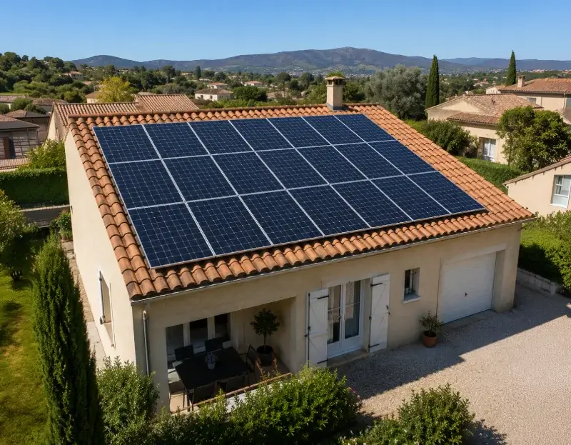 Prime à l'autoconsommation panneaux solaires Ternand — aide financière de l'État